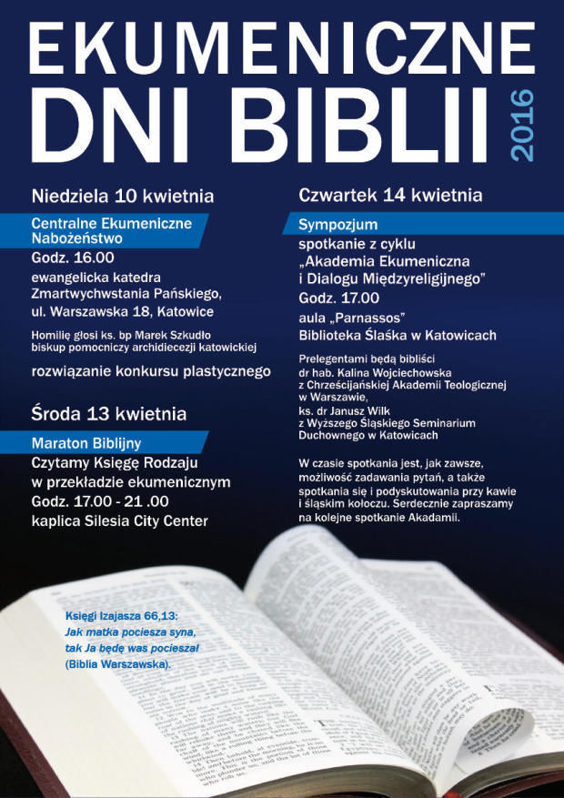 ekumeniczne dni Biblii