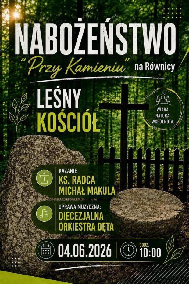 Zaproszenie na nabożeństwo na Równicy: